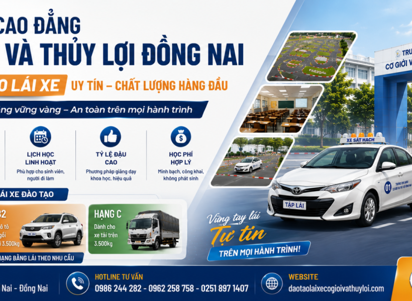 Đào Tạo Lái Xe Hạng B Tại Đồng Nai – Học Lái Ô Tô Chuyên Nghiệp, Học Phí Hợp Lý