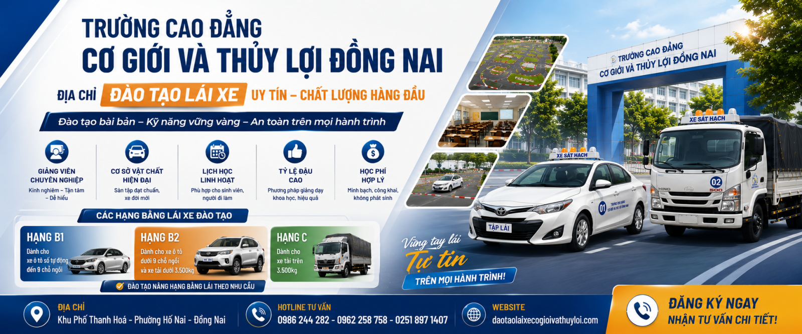 Đào Tạo Lái Xe Hạng B Tại Đồng Nai