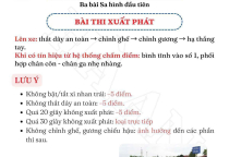 Những điều học viên phải nhớ trong 3 bài thi sa hình đầu tiên tránh bị mất điểm